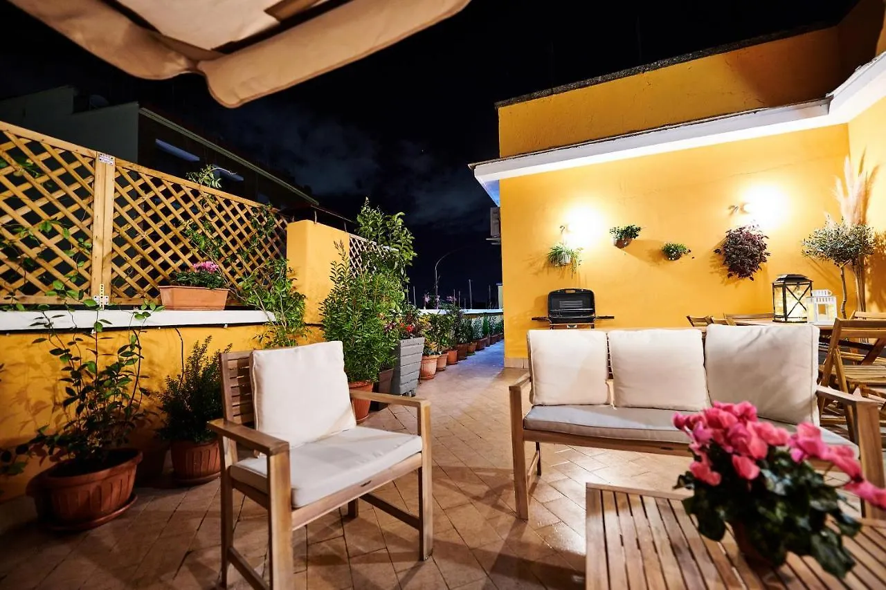 Terrace - Meospiti Penthouse Apartment Rome