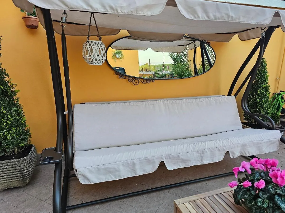 Terrace - Meospiti Penthouse Apartment Rome Italy