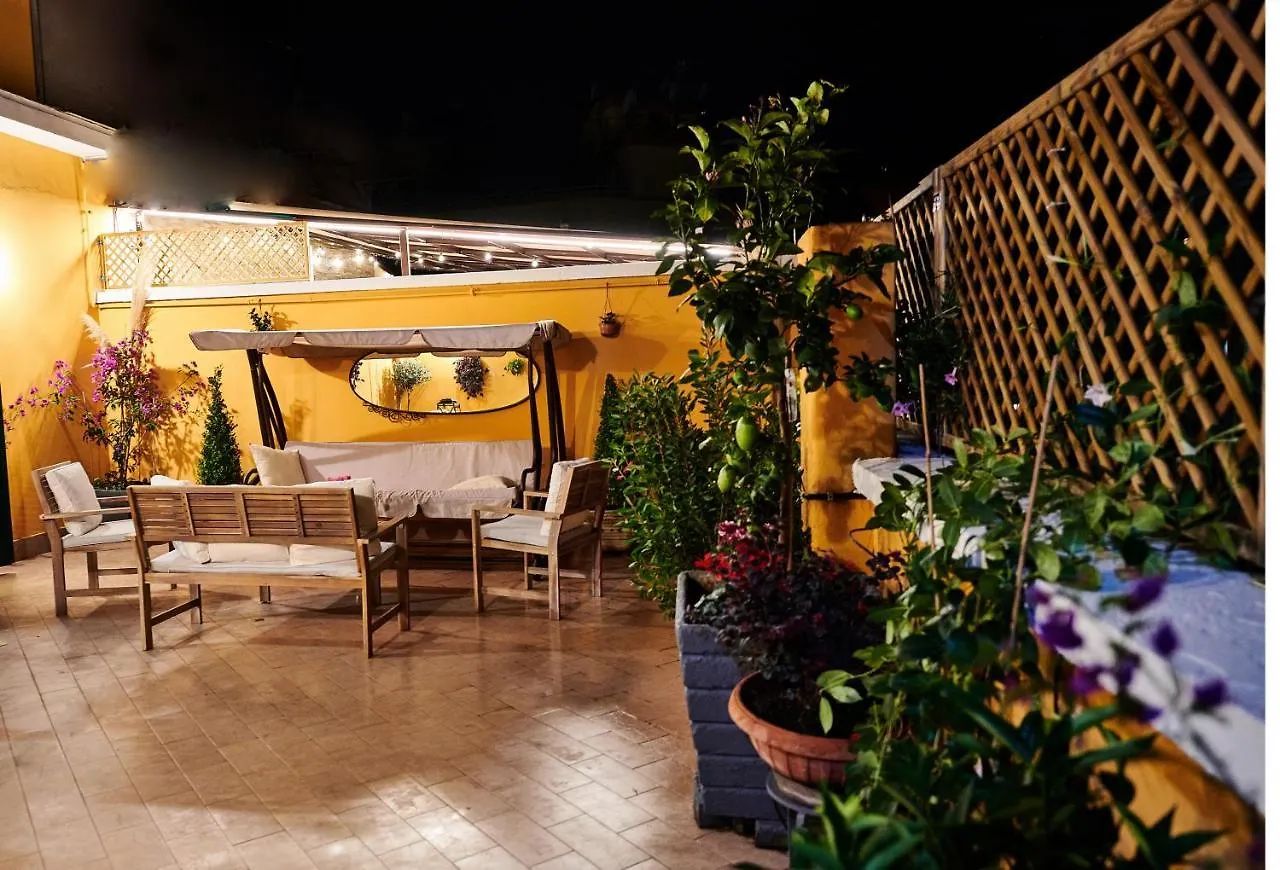 Terrace - Meospiti Penthouse Apartment Rome